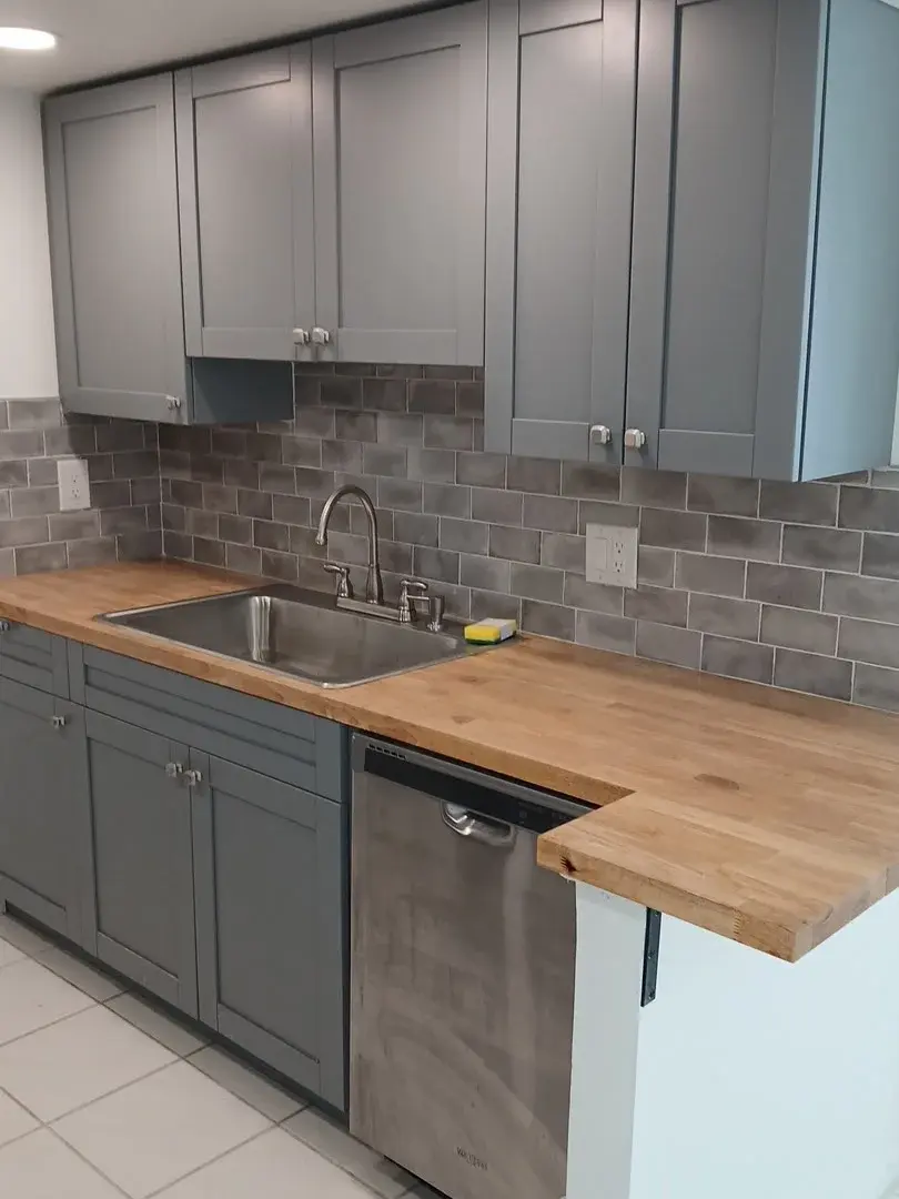 Modern kitchen renovation by South Florida Renovations